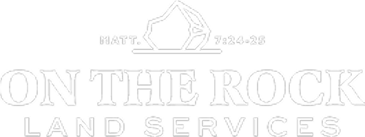 on the rock land services logo