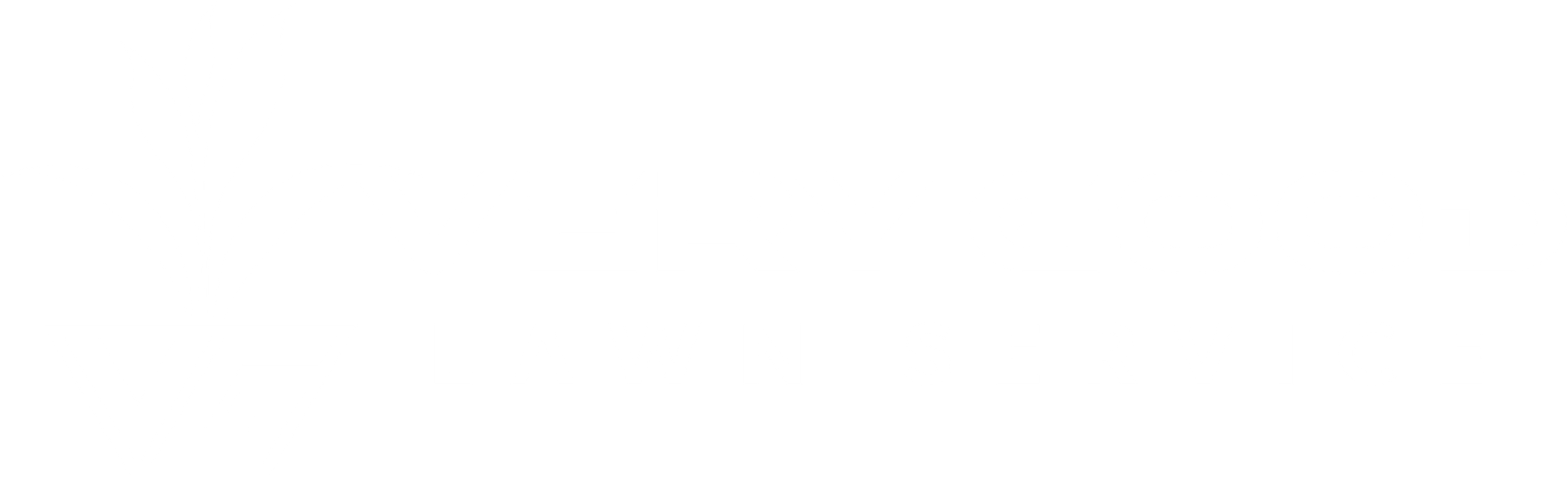 Logo for Very Good Lawn Service featuring stylized letters VG inside a flower pot with grass blades growing out of it.