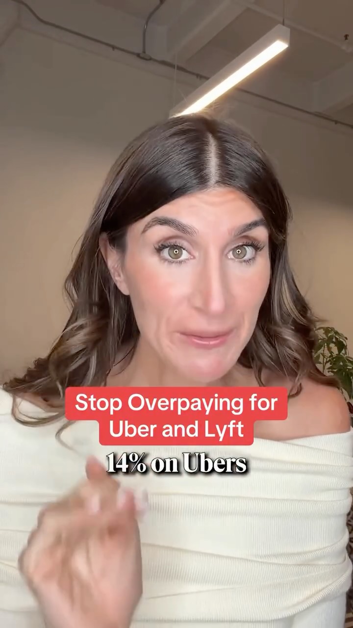 You’re overpaying for Ubers and Lyfts. By a LOT. The Washington Post & Johns Hopkins found the prices on the apps differ by 14% every single time. So check BOTH before you book & choose the cheaper one!! Otherwise you’re just burning money you did...