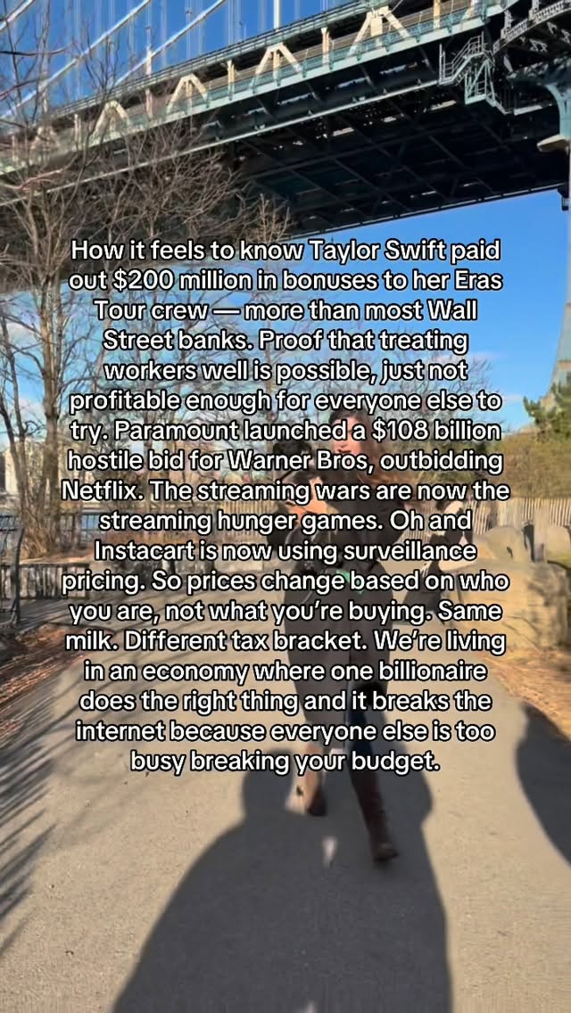 Thought I would keep you updated. Here’s the financial tea :)