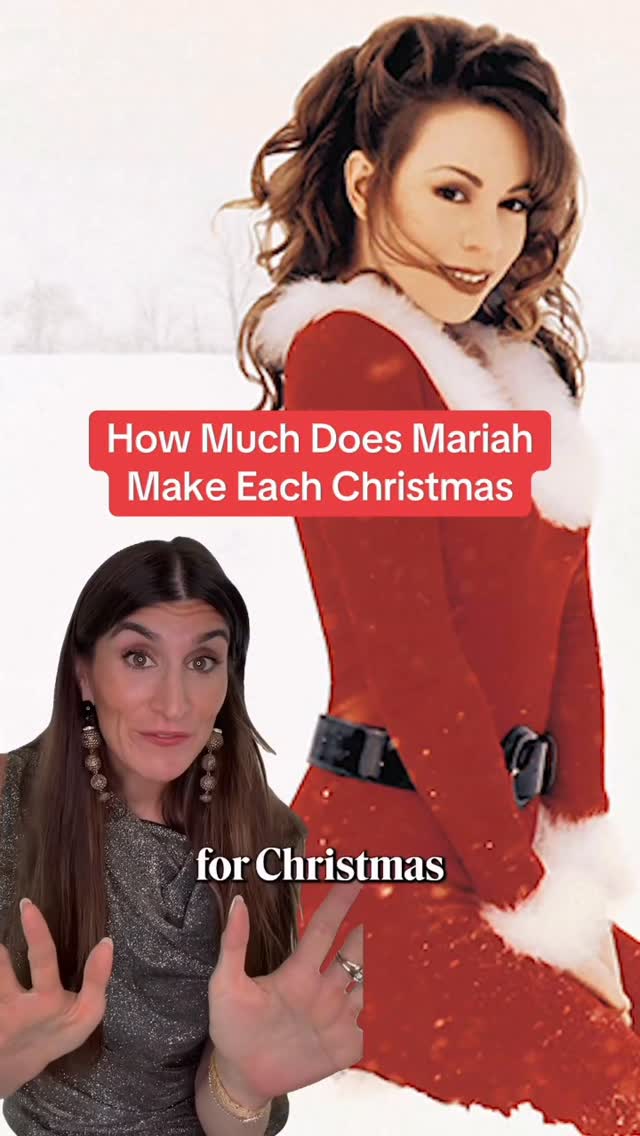 Mariah wrote “All I Want for Christmas Is You” in 15 min now she lives off the royalties. That’s a sleigh.