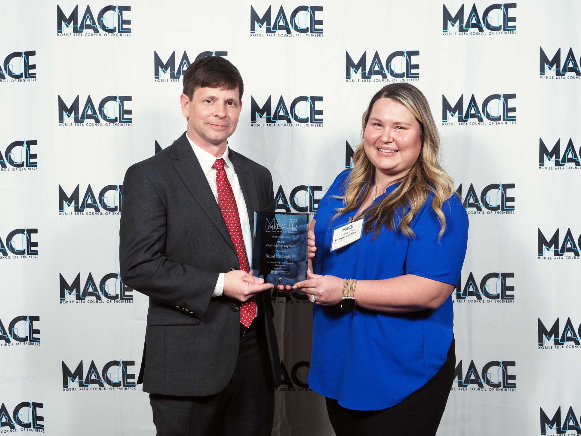 Daniel McGough, P.E., Named ASCE Mobile Branch Outstanding Engineer of the Year