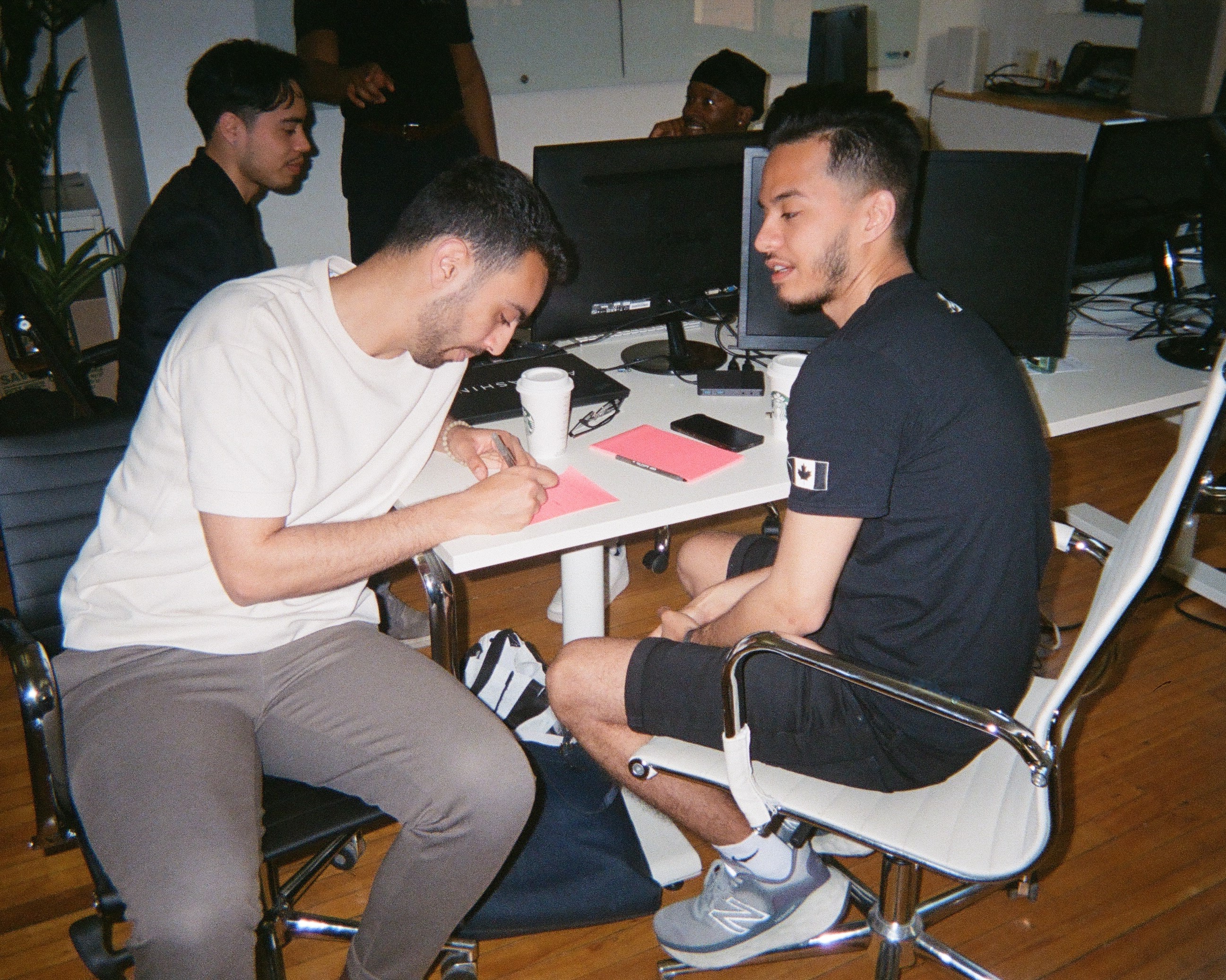 Alphashine team picture.