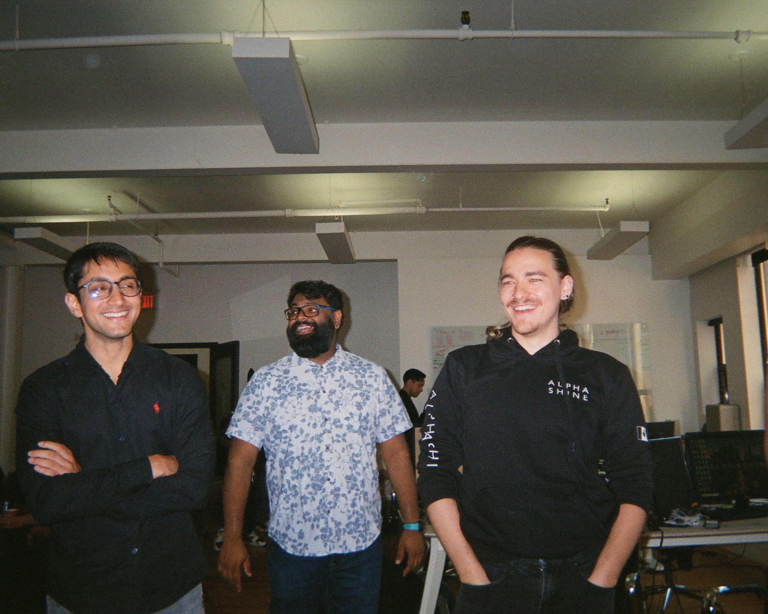 Alphashine team picture.