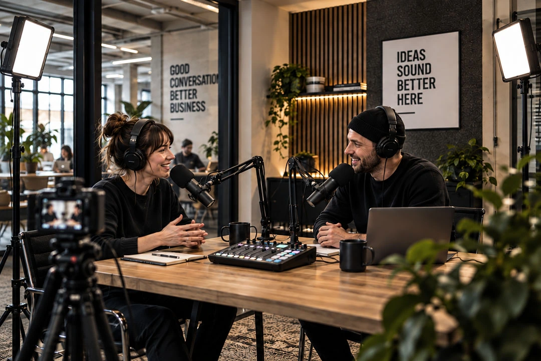 podcast studio