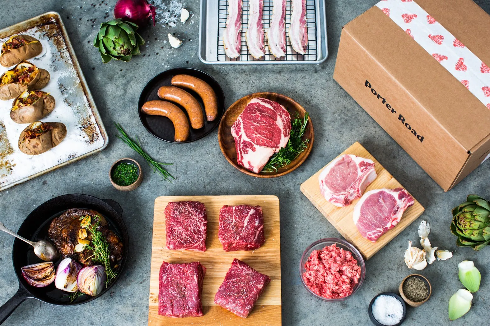 Porter Road is a omnichannel whole animal butcher changing the broken food system, by working directly with farmers to offer exceptional, sustainably raised meat direct to consumer.