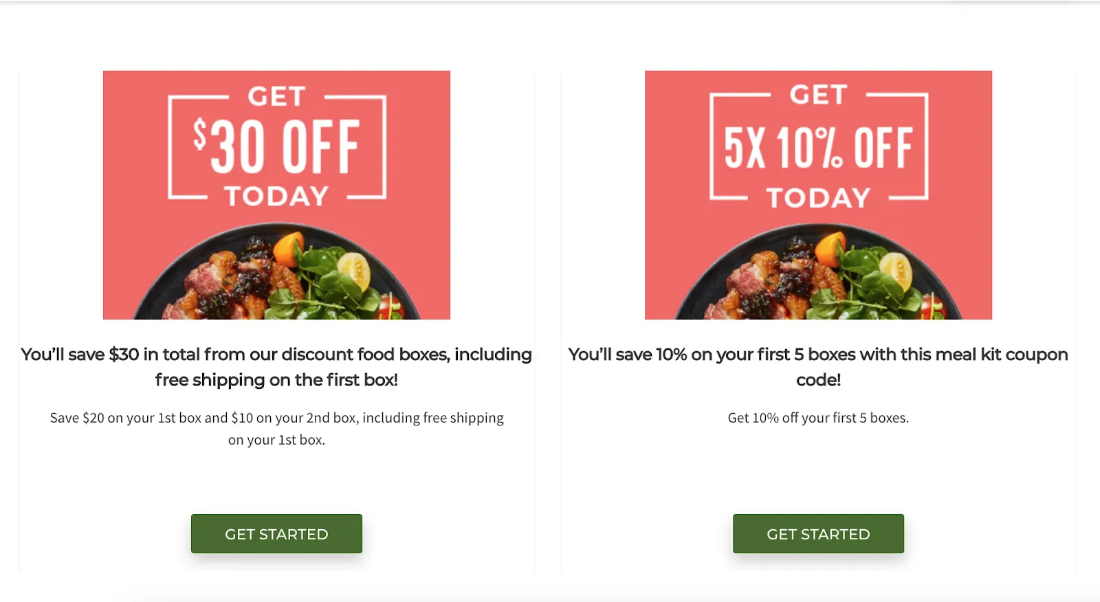 HelloFresh new customer offer