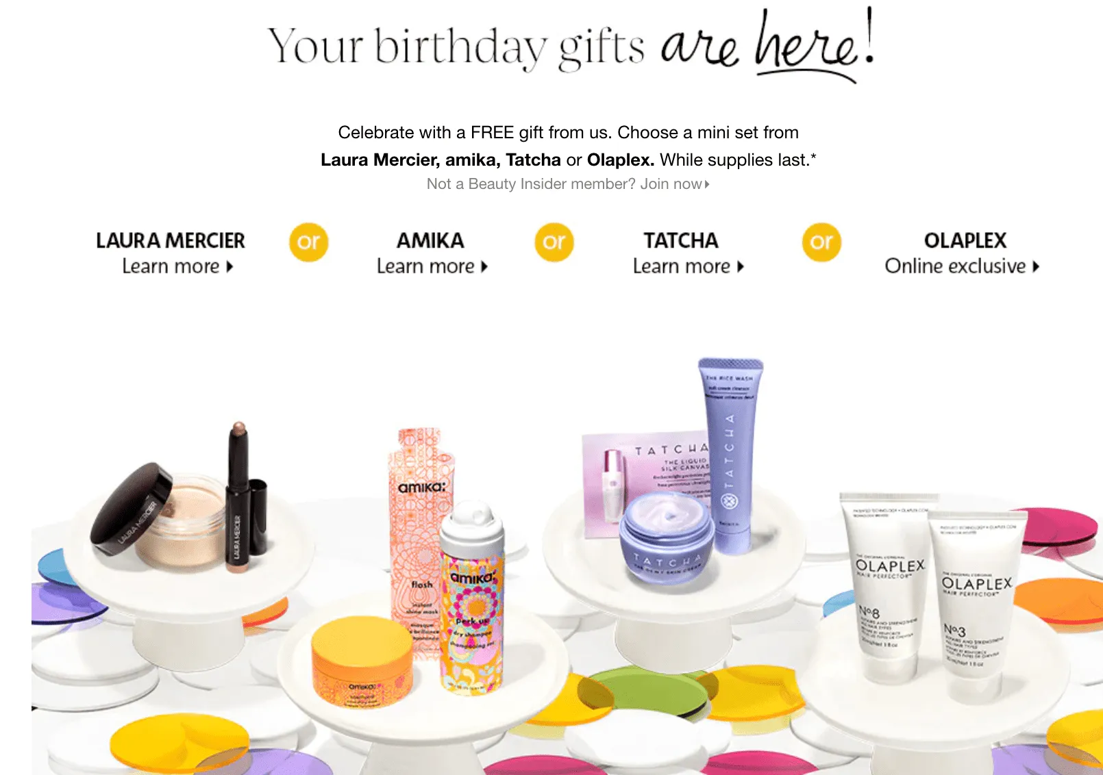 Sephora and Ulta Free Birthday Gifts for 2022 - Gift With Purchase