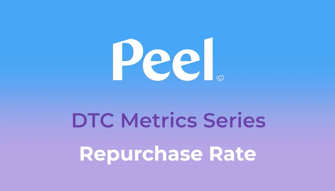 Learn how the repurchase rate DTC metric can inform your strategies to boost customer loyalty and sales.