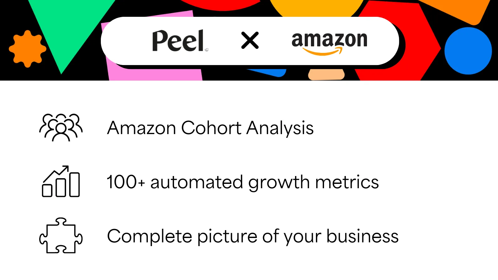 Peel data analysis for Amazon Seller Central