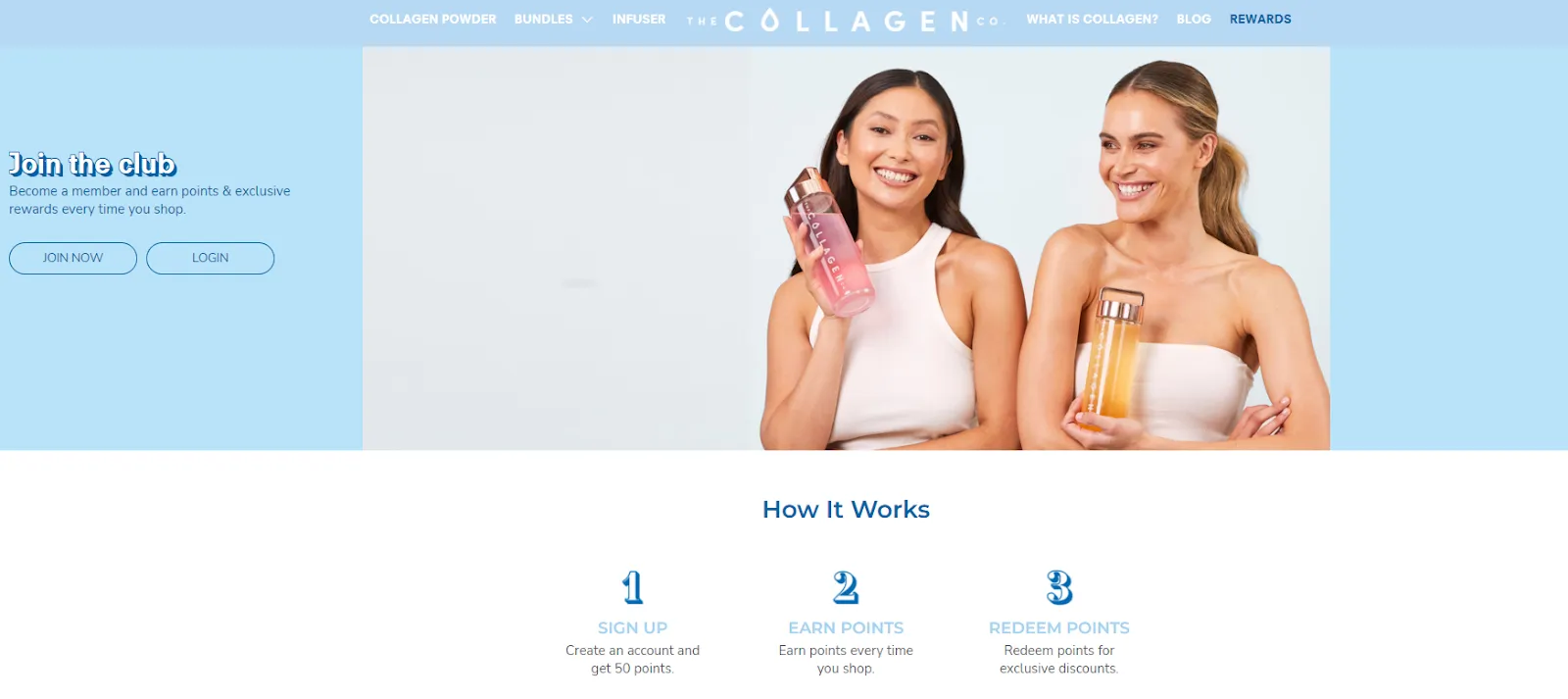 Customer loyalty program example for ecommerce