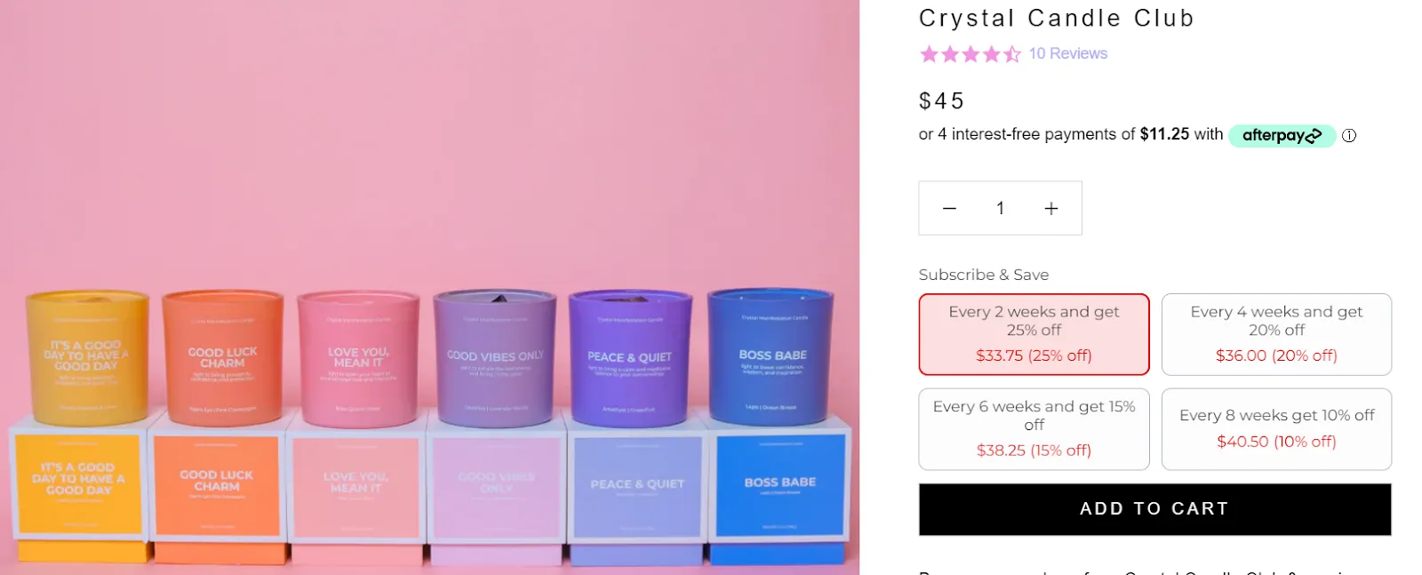 Subscribe and save subscription business model example for ecommerce