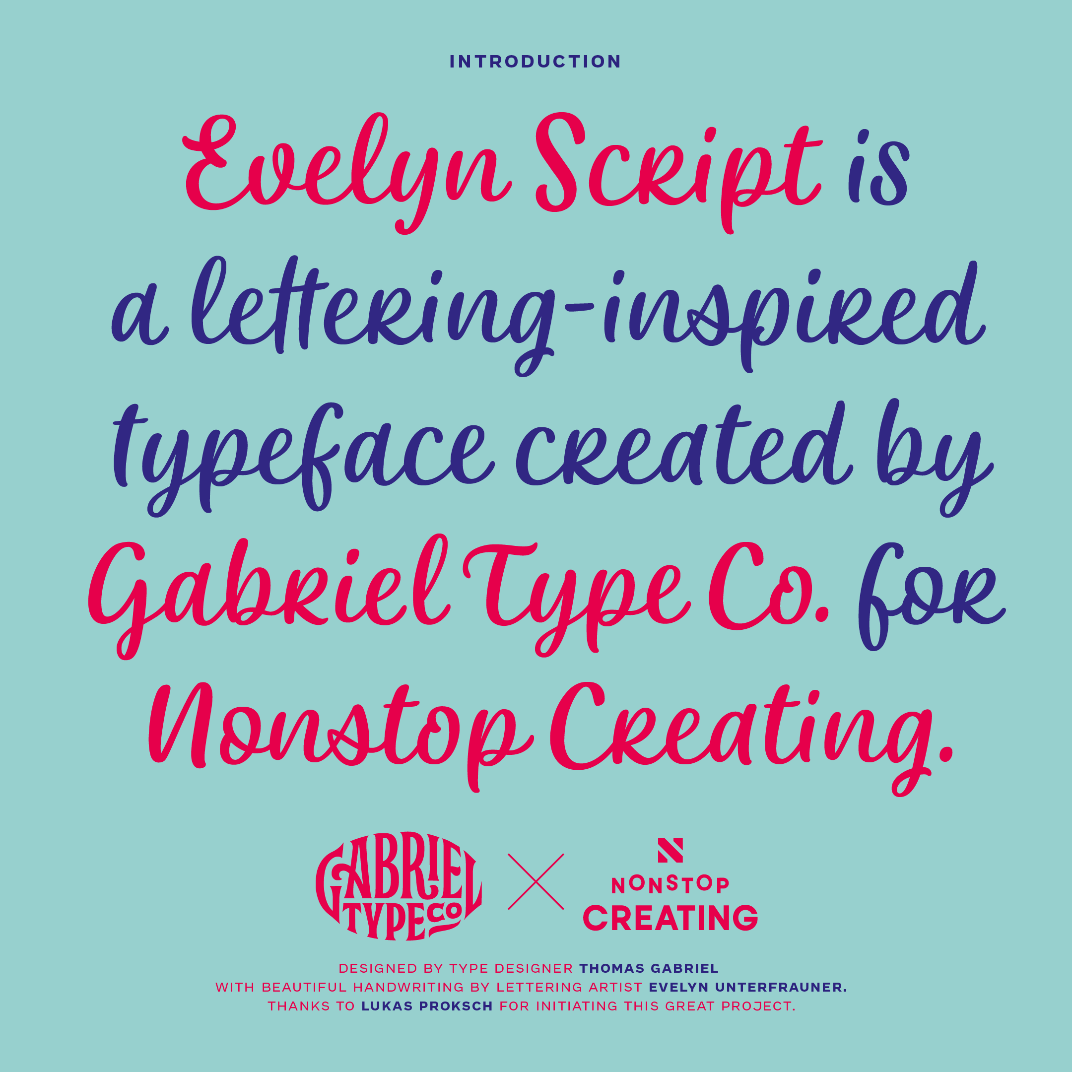 Preview von Custom Font EvelynScript