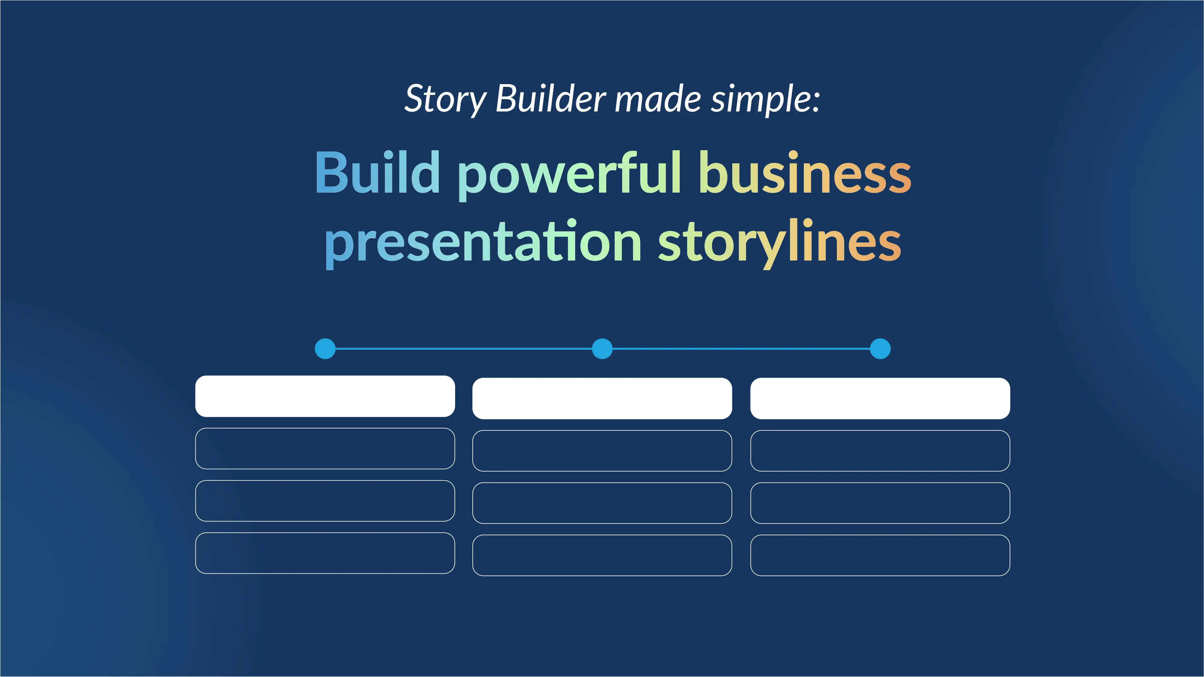 Prezent Story Builder made simple