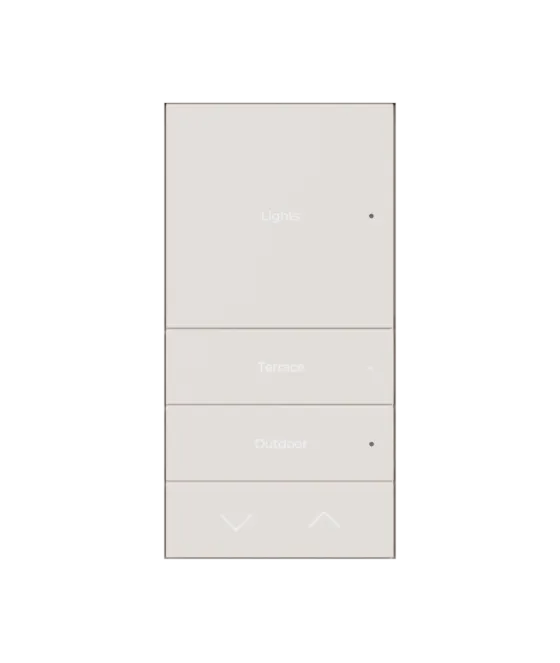 Control4 Lux Light Almond buttoncolor