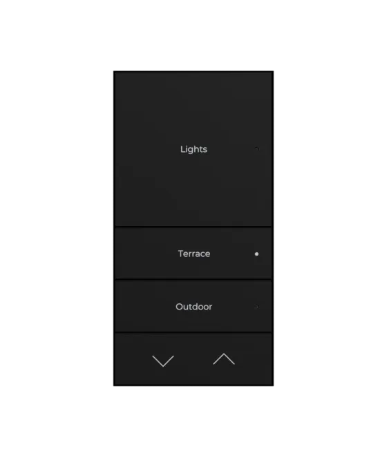 Control4 Lux Midnight Black buttoncolor