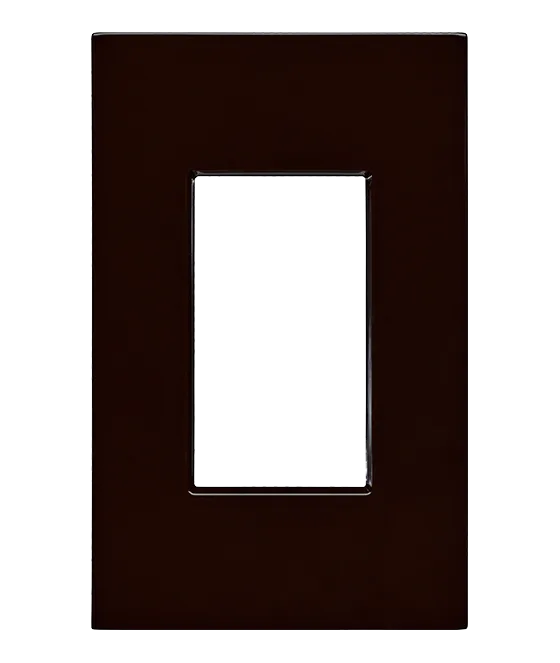 Control4 Contemporary Brown faceplate