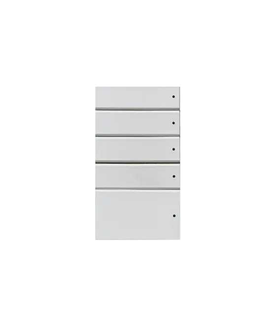 Control4 Contemporary Snow White buttoncolor