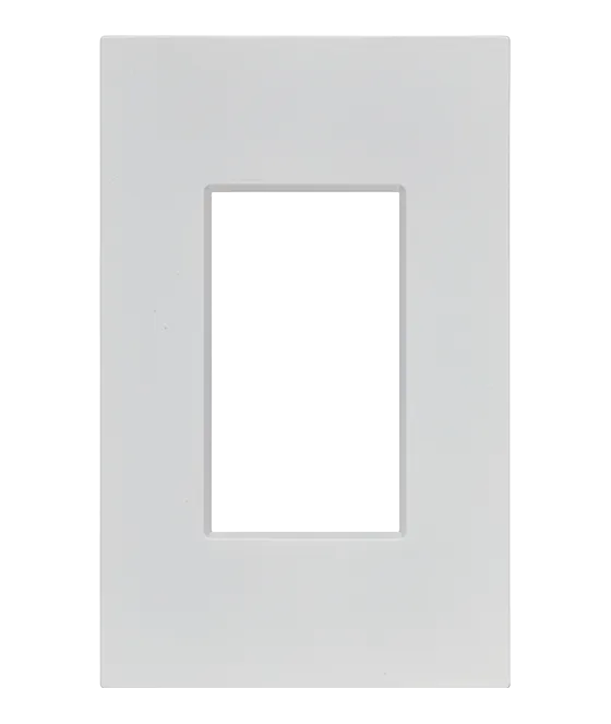 Control4 Contemporary Snow White faceplate