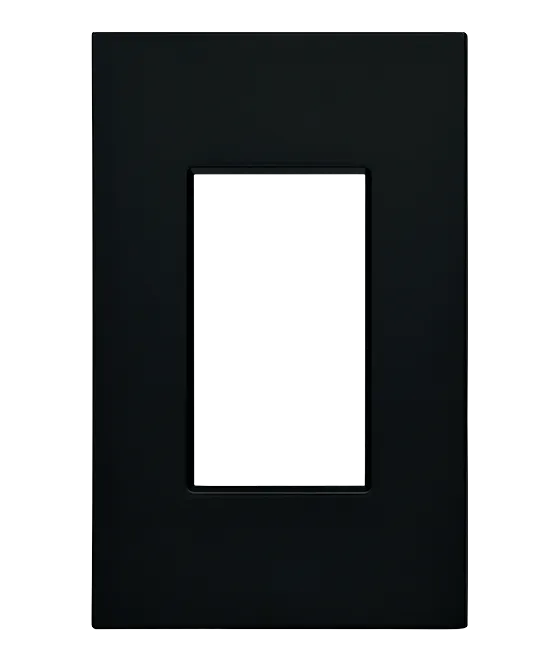 Control4 Contemporary Midnight Black faceplate