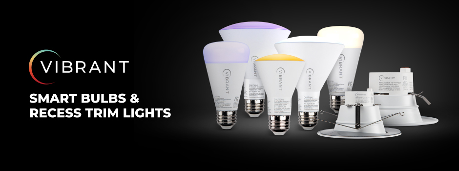 Vibrant Smart Bulbs & Recess Trim Lights