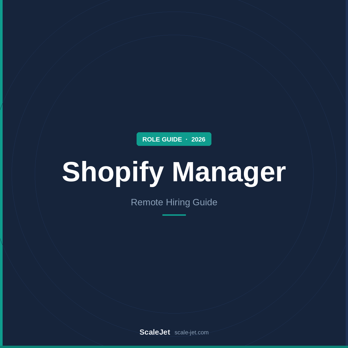 How to Hire a Shopify Manager for Your Ecommerce Brand in 2026
