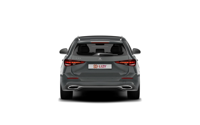 Mercedes C break vue arrière