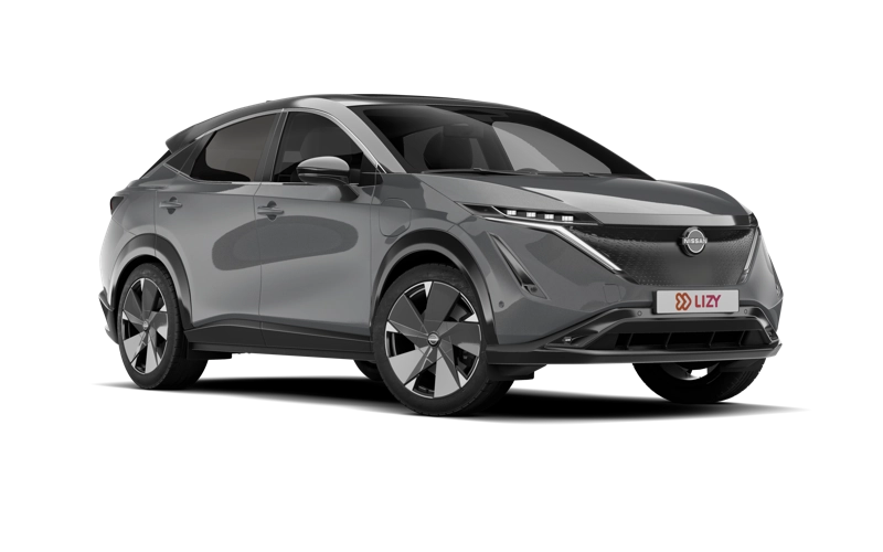 Nissan Ariya vue trois quarts avant