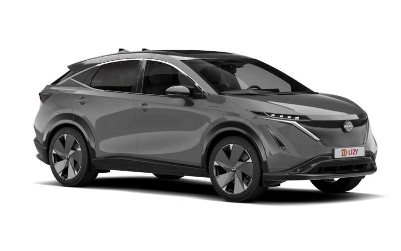 Nissan Ariya vue trois quarts arriere