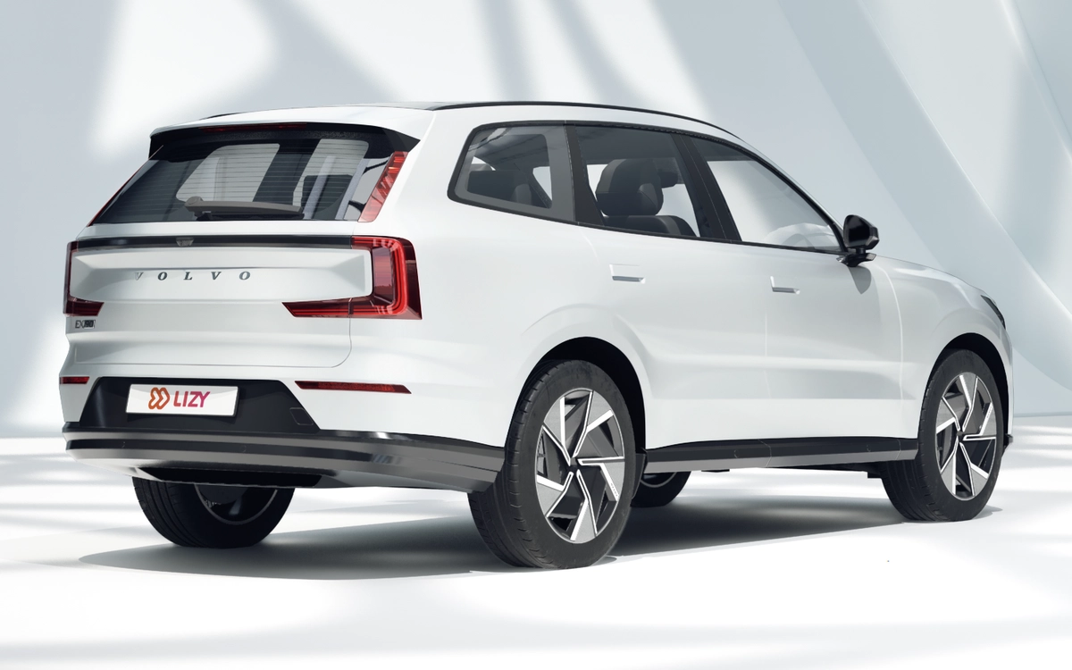 Volvo EX90 vue arrière