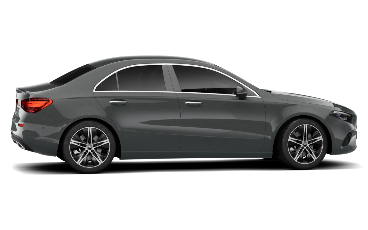 Mercedes A vue arrière