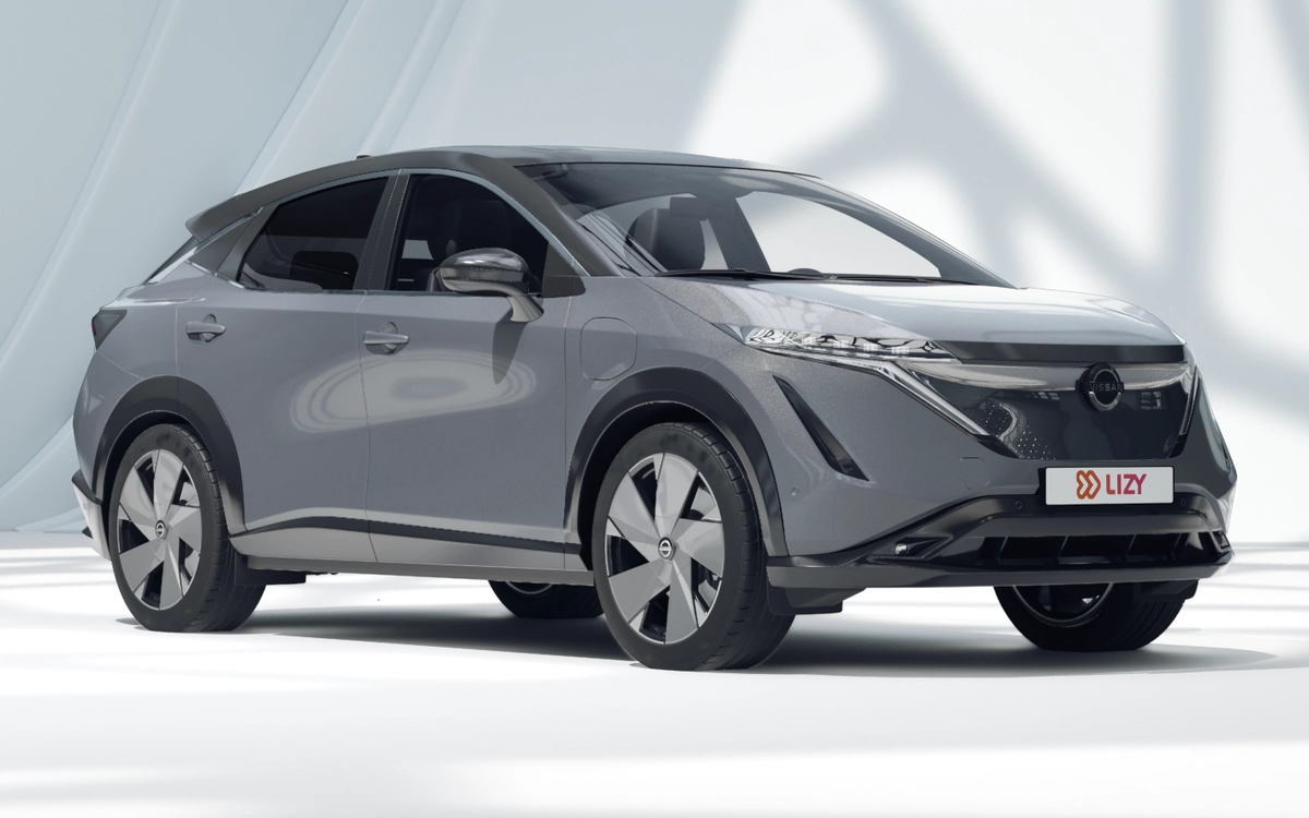 Nissan Ariya vue trois quarts avant