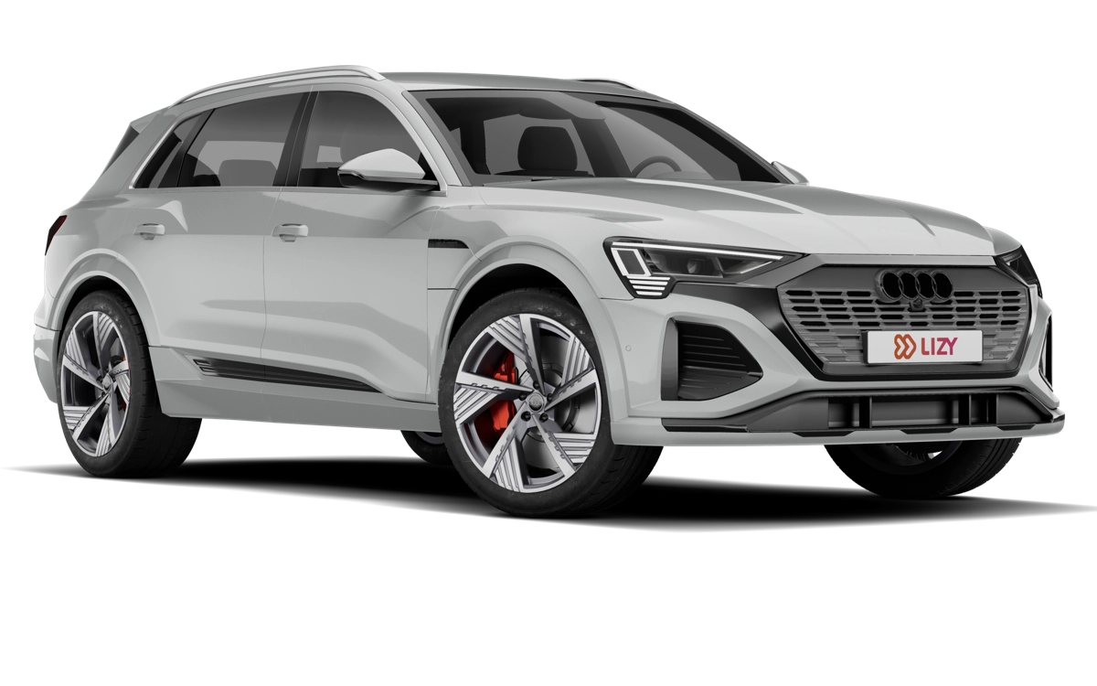 Audi Q8 e-tron vue trois quarts avant