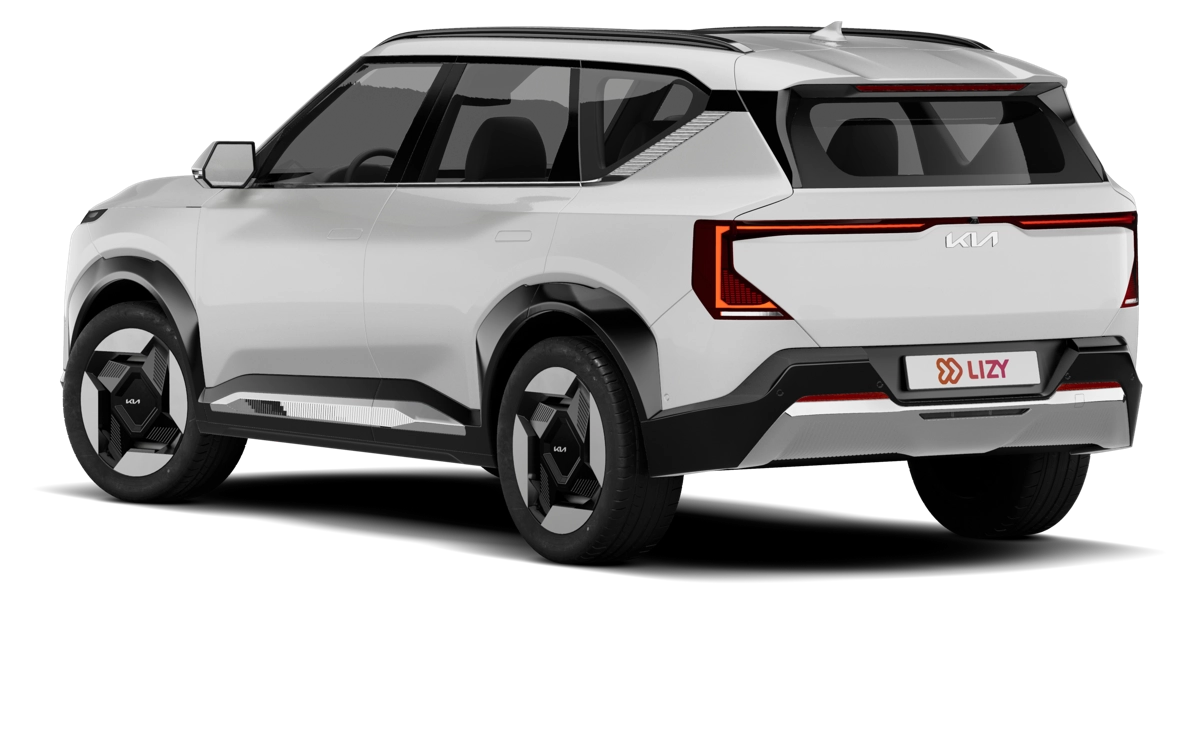 Kia EV5 vue trois quarts arrière