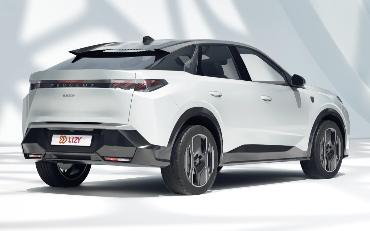 Peugeot 3008 vue arrière