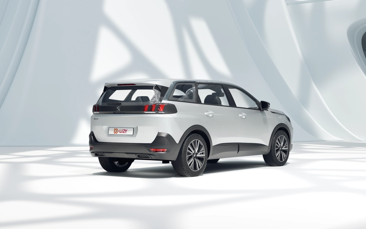 Peugeot 5008 vue arrière
