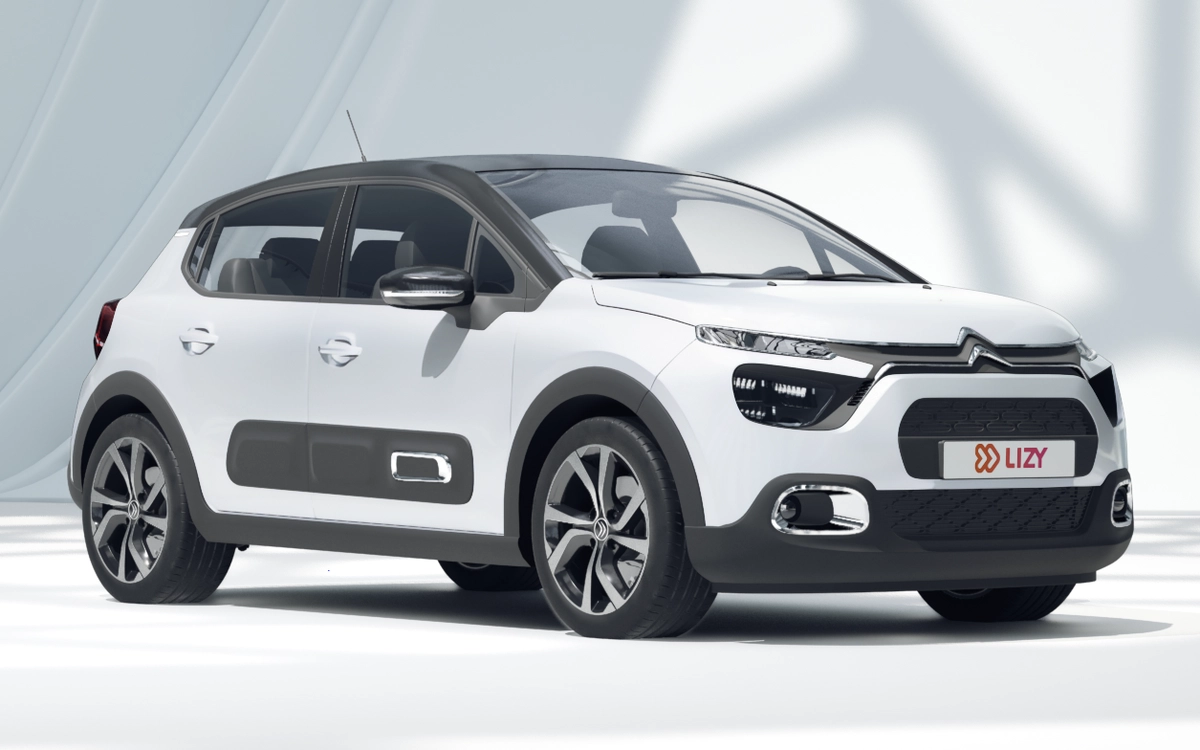 Citroën C3 vue trois quarts avant