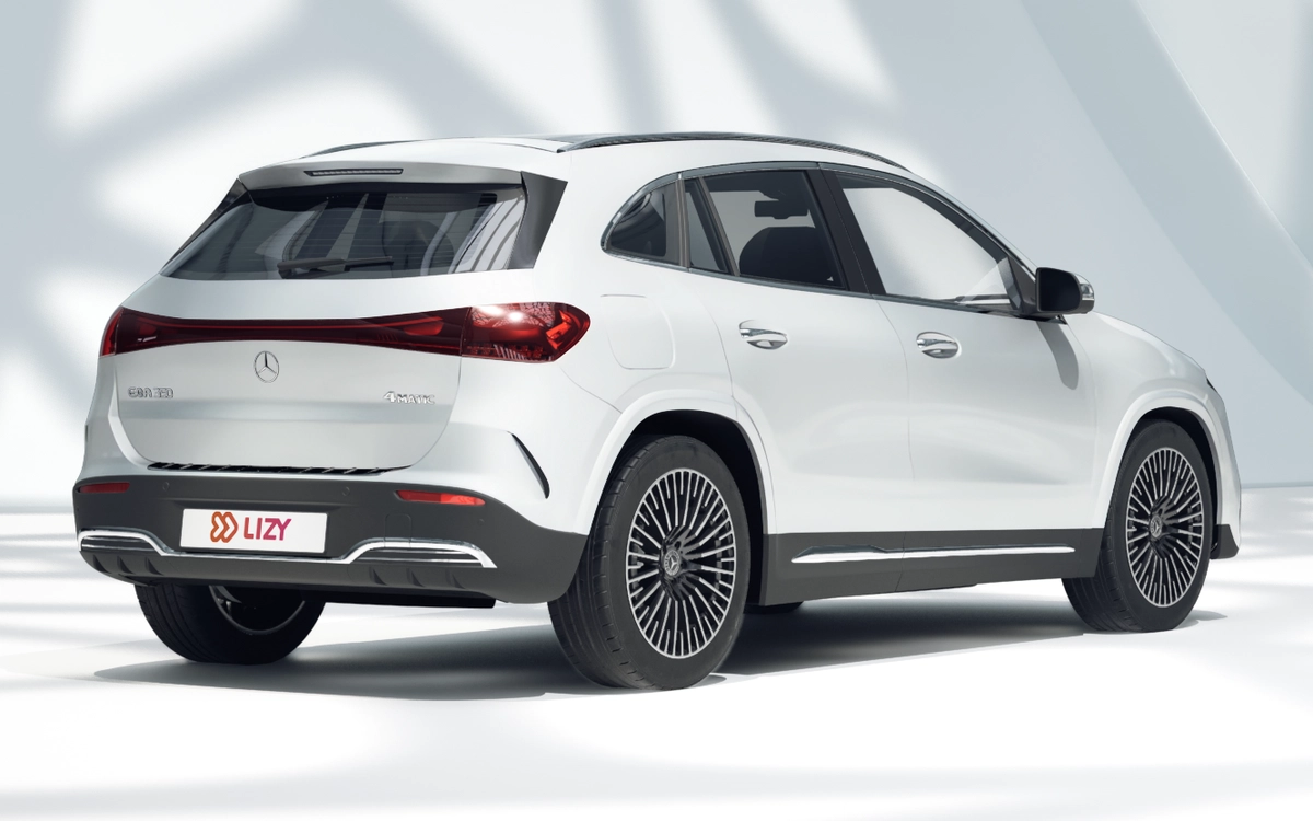 Mercedes EQA vue arrière