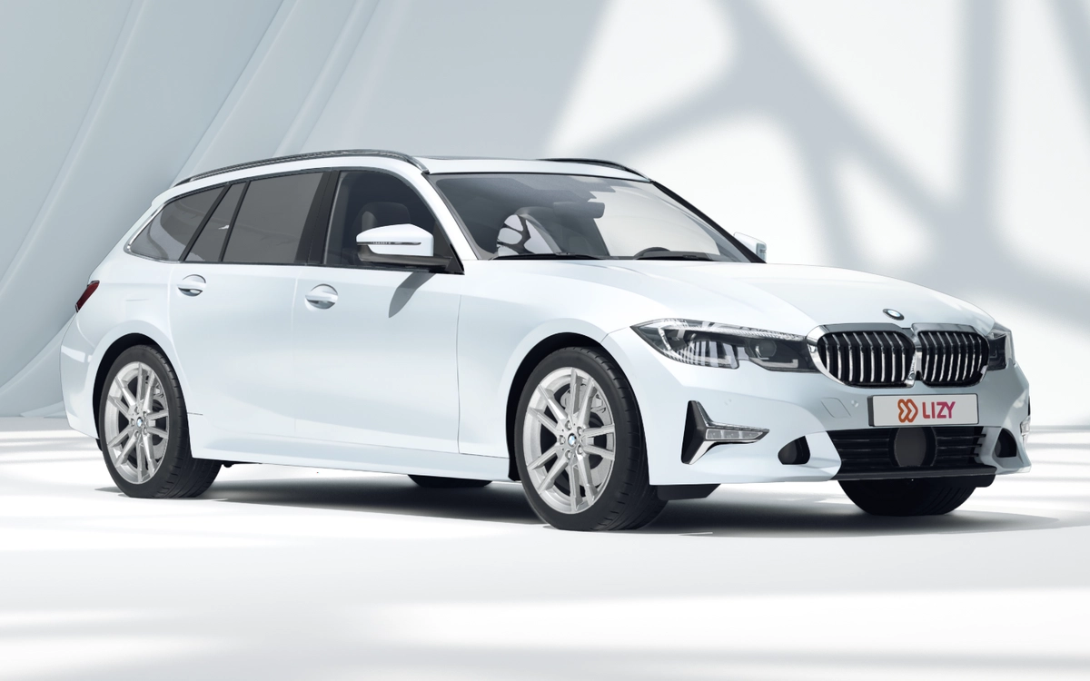 BMW 3 Touring vue trois quarts avant