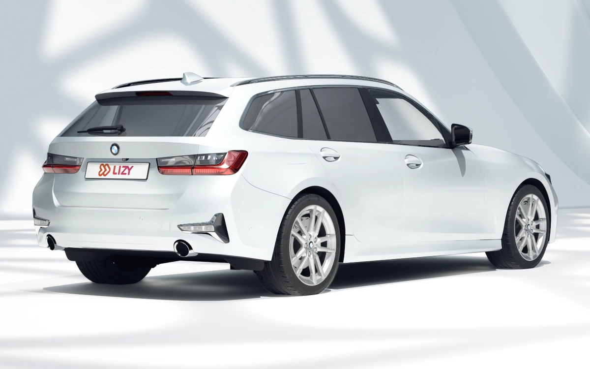 BMW 3 Touring vue arrière