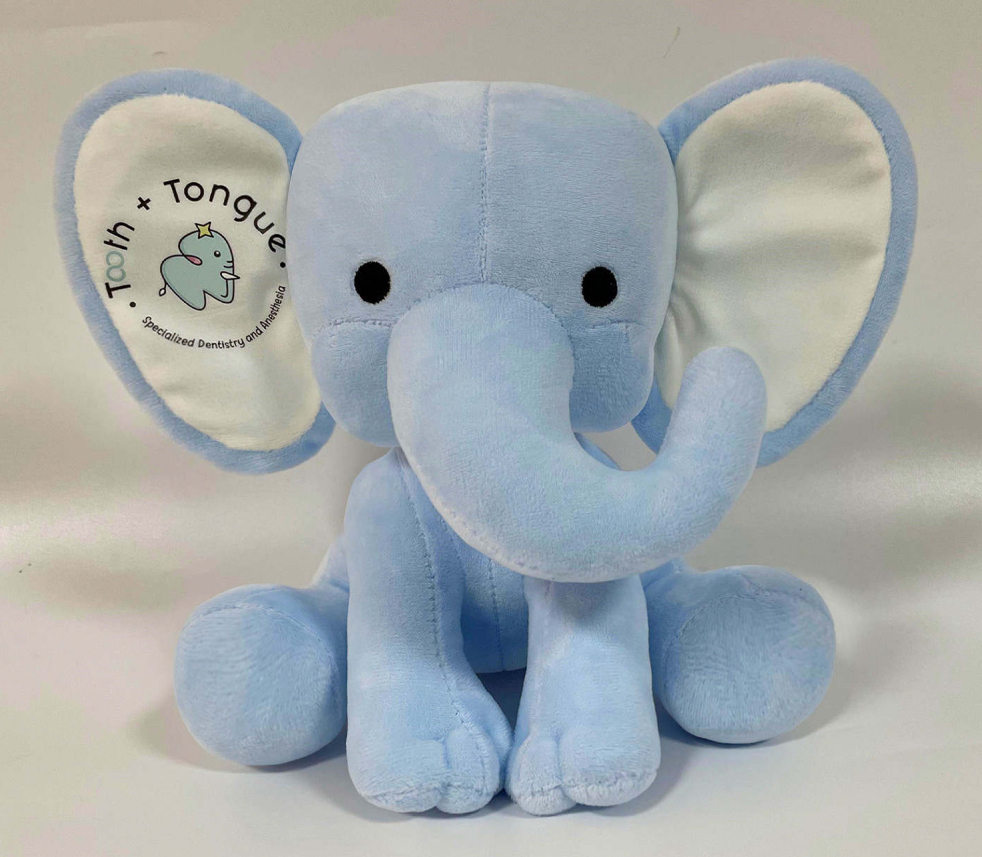 Tooth + Tongue Elephant Plush