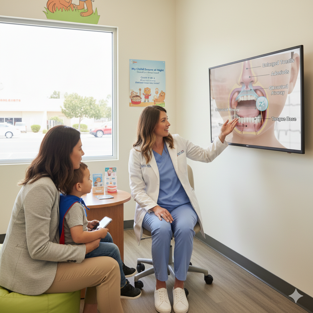 My Child Snores at Night — Could It Be a Dental or Airway Issue?