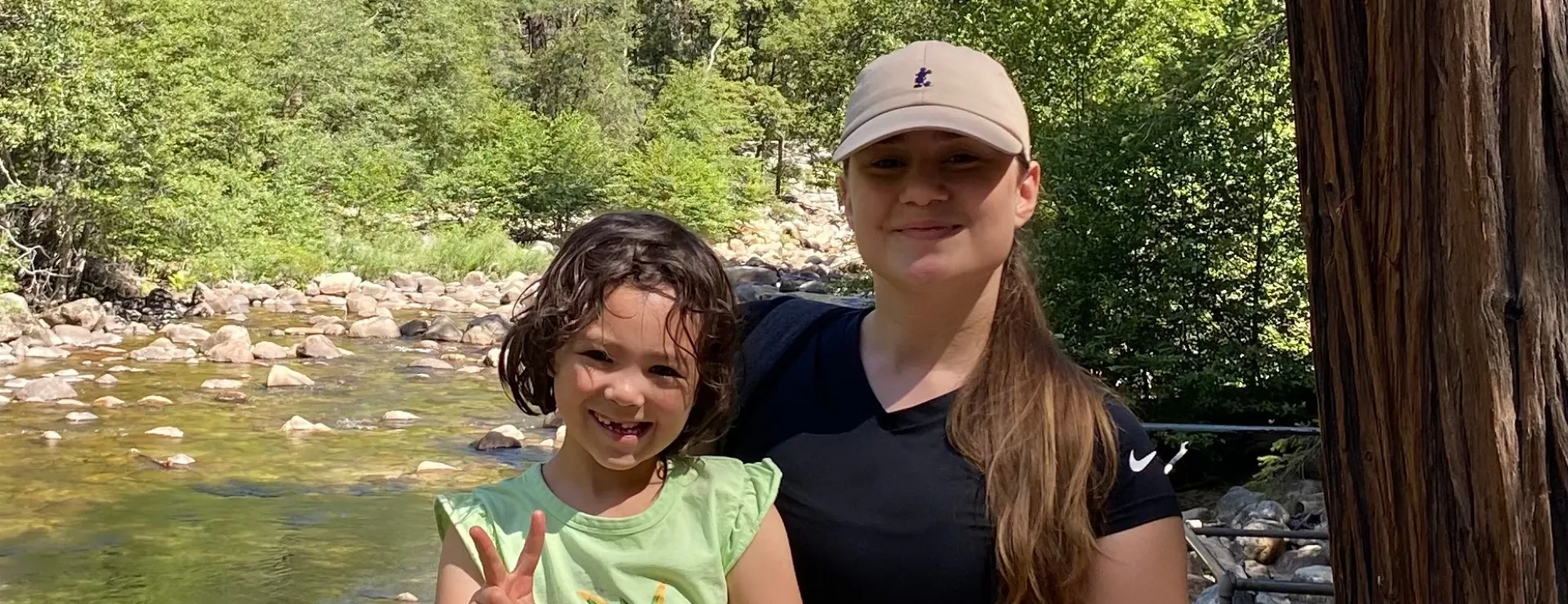 An au pair from Brazil