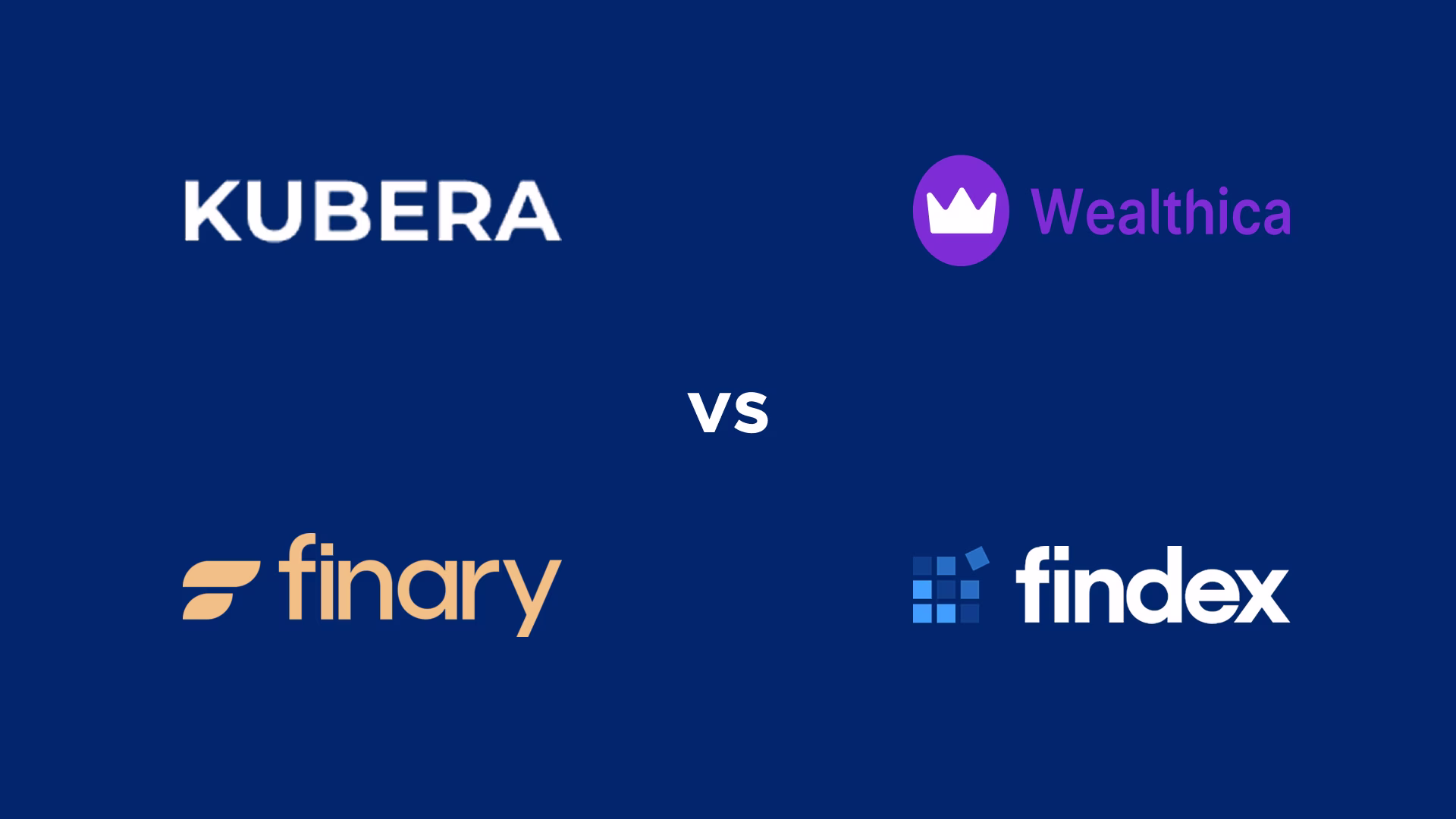 Best Portfolio Management Alternatives between Kubera, Wealthica, Finary, and Findex