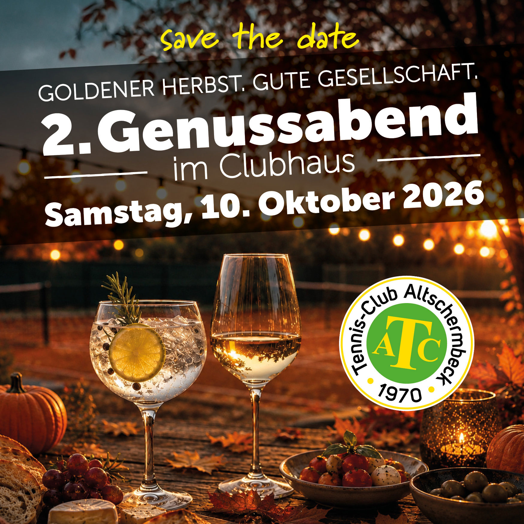 2. Genussabend im Clubhaus