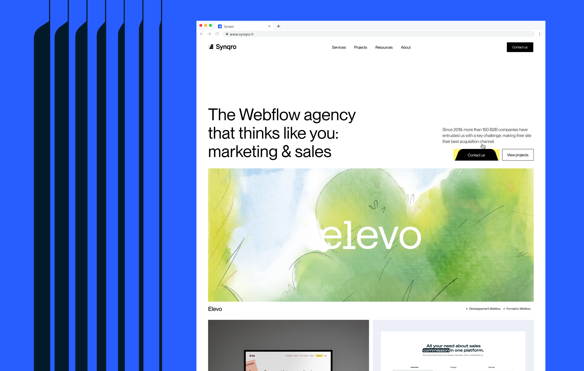 Synqro - Marketing & Sales oriented cover image