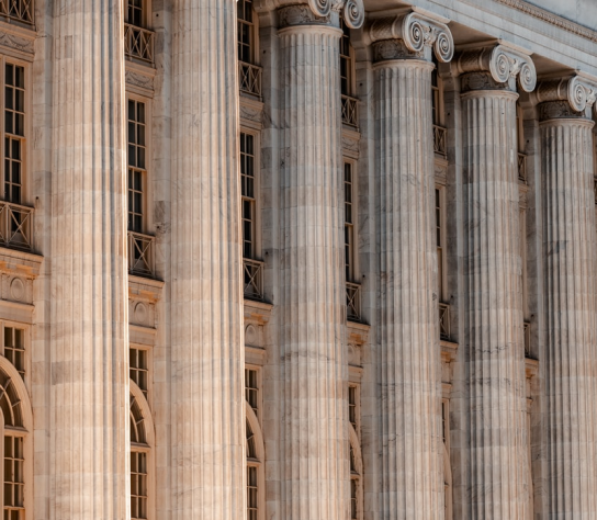 Courthouse columns