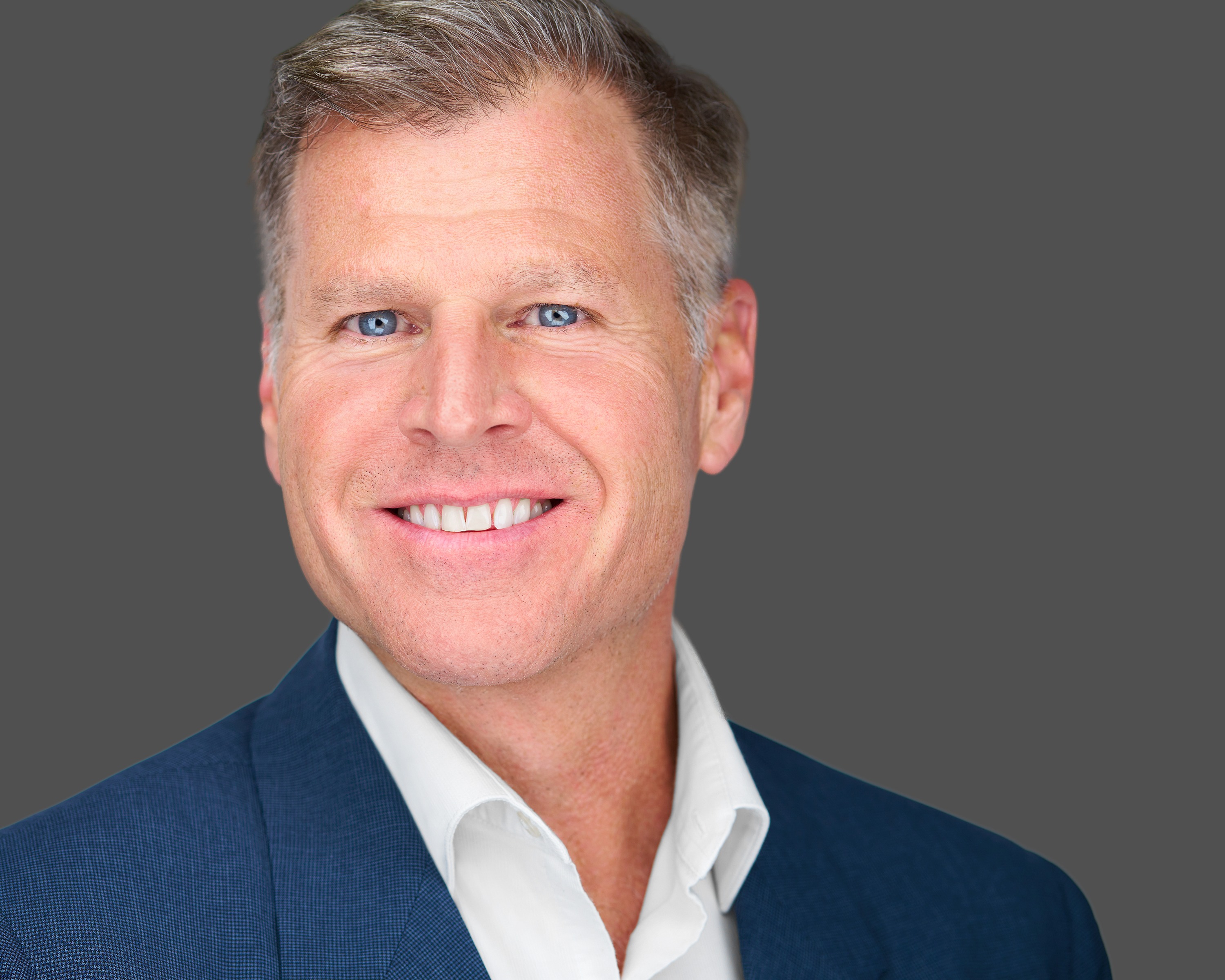 Executive headshot of man in suit, Atlanta corporate portrait