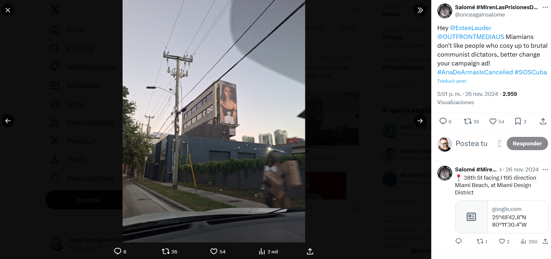 Miamians don't like people who cosy up top brutal communist dictators, better change your campaign ad!