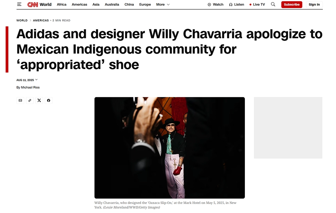 Noticia ofrecida por CNN